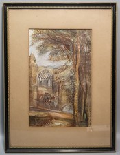 Small watercolour church for sale  GLENROTHES