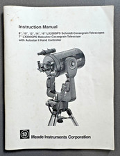 Meade lx200gps instruction for sale  SWINDON