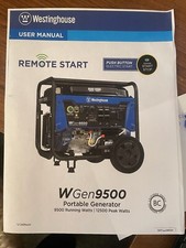 Westinghouse generator wgen for sale  Napa