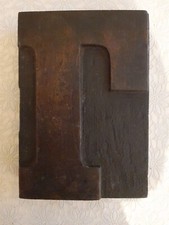 Vintage printers block for sale  OAKHAM