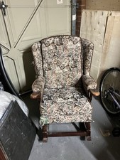 Solid wooden rocking for sale  WALSALL