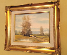 Vtg signed oil for sale  ROWLEY REGIS