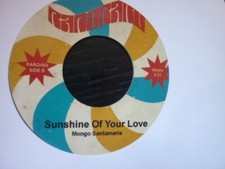 Mongo santamaria sunshine for sale  NORTH WALSHAM