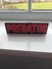 Predator movie logo for sale  EAST BOLDON