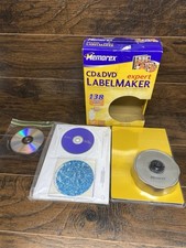 Memorex CD DVD Especialista Labelmaker Etiquetas DJ Mixstation Software PC + Discos em Branco comprar usado  Enviando para Brazil