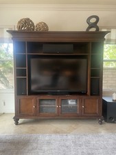 Entertainment center dark for sale  San Diego