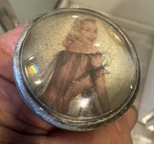 Vintage Hollywood Pin-up Girl Botão Giratório Volante Botão Suicida comprar usado  Enviando para Brazil