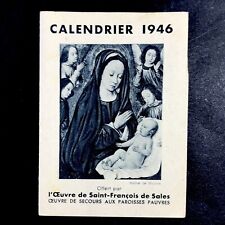 Mini calendrier almanach d'occasion  Nantes-