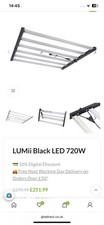 Lumii black led for sale  PRESTON