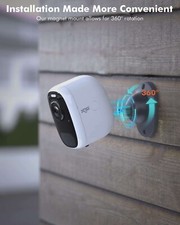 Câmera de segurança inteligente DZEES CG1 interna/externa sem fio 2.4GHz câmera Wi-Fi nova comprar usado  Enviando para Brazil