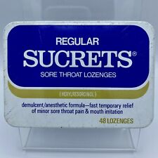 Vintage sucrets large for sale  Stow