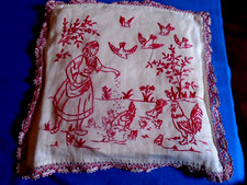Antique hand embroidered d'occasion  Expédié en Belgium