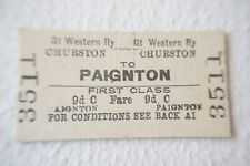 1938 churston paignton for sale  WATFORD