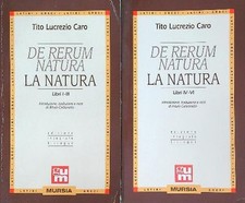 Rerum natura natura. usato  Italia