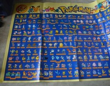 Poster pokémon magazine d'occasion  Lognes