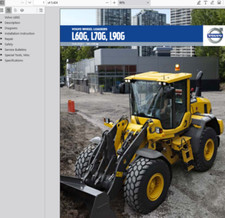 Carregadeira de rodas Volvo L60G manual de serviço reparo peças catálogo construção PDF comprar usado  Enviando para Brazil