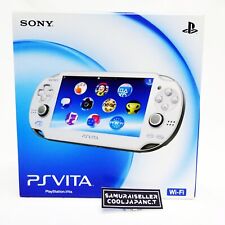 Console modelo Sony PS Vita PCH-1000 ZA02 branco cristal Wi-fi Japão NOVO comprar usado  Enviando para Brazil