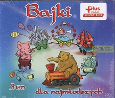   BAJKI DLA NAJMLODSZYCH / sluchowiska DLA DZIECI /audio/ 3CD BOX sealed na sprzedaż  PL