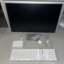 Usado, Monitor de tela HD A1082 Apple Cinema 23" com teclado adaptador de energia 90W comprar usado  Enviando para Brazil