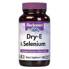 Bluebonnet Dry E-268 mg (400 UI) e selênio 120 cápsulas vegetais, saúde do coração comprar usado  Enviando para Brazil