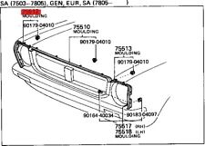 Authentique moulure toyota d'occasion  Toulouse-
