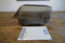 "Caja de almacenamiento de disquete de plástico ahumado de 3,5"" de colección SRW Computer Components" segunda mano "Caja de almacenamiento de disquete de plástico ahumado de 3,5"" de colección SRW Computer Components" segunda mano  Embacar hacia Mexico