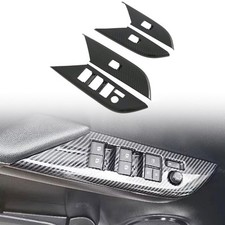 Apoio de braço para porta de fibra de carbono LHD ABS guarnição de elevação de janela para Toyota Hilux 2016-2025 comprar usado  Enviando para Brazil