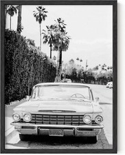 Vintage car poster for sale  Raleigh