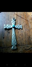 Croix argent turquoise d'occasion  Toulouse-