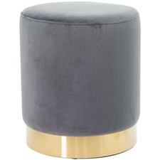 Pouf poggiapiedi velluto usato  Cardito