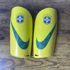 Usado, Protetor de canela Nike Mercurial Lite CBF Brasil time de futebol tamanho adulto G comprar usado  Enviando para Brazil