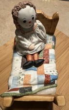 Vintage handpainted bisque for sale  Lancaster