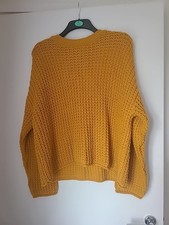 Mustard jumper size for sale  HALIFAX