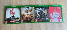 LOTTO GIOCHI XBOX ONE (FIFA, GEARS OF WAR 4, THE EVIL WITHIN, STATE OF DECAY 2), usado comprar usado  Enviando para Brazil