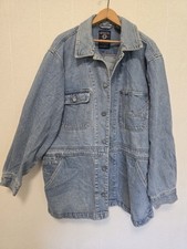 Jaqueta jeans masculina vintage anos 90 tamanho grande celeiro utilitário comprar usado  Enviando para Brazil