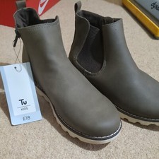 Khaki boot shoe for sale  CANNOCK
