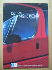 pontiac trans sport gebraucht kaufen pontiac trans sport gebraucht kaufen Wiesloch