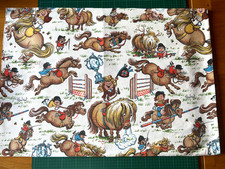 Vintage thelwell fabric for sale  SHEPPERTON