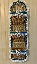Tiered wicker basket for sale  Athens