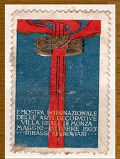 Italia 1923 erinnofili usato  Milano