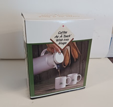 Dispensador térmico de café vintage Pioneer Seed garrafa a vácuo e 2 canecas caneca xícara comprar usado  Enviando para Brazil