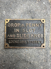 Old brass drop for sale  SUNDERLAND
