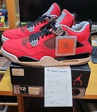 Armário de pés autêntico tamanho 12 - Air Jordan 4 retrô Toro Bravo 2013 308497-603 comprar usado  Enviando para Brazil