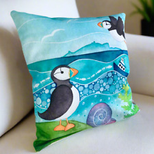 Puffin cushion cover for sale  ANSTRUTHER