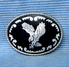 Etched eagle belt for sale  Torrington