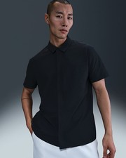 Usado, Camisa Nike 24.7 Perfect stretch dri fit techwear gorp snap down preta tamanho M comprar usado  Enviando para Brazil