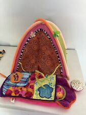 Usado, Tenda escoteira Manhattan Toys Groovy meninas saco de dormir pipoca comprar usado  Enviando para Brazil