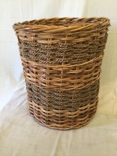 Round woven wicker for sale  EVESHAM