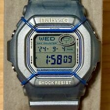 Usado, Relógio digital feminino Casio G-Shock Baby-G BG-364-2CSDR azul cristal quadrado BG 364 comprar usado  Enviando para Brazil