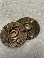 Par antigo de rosetas Norwalk G-10200 borboletas bronze bronze ornamentadas 1885 comprar usado  Enviando para Brazil